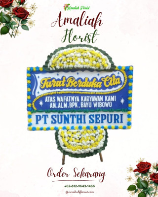 Papan Bunga Duka di Baktiya