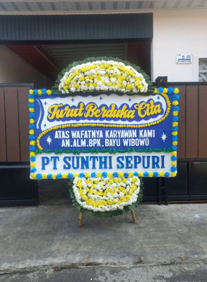 Papan Bunga Duka di Baktiya