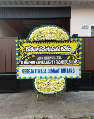 Papan Bunga Duka di Baktiya