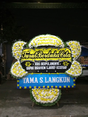 Papan Bunga Duka di Baktiya