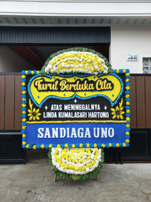 Papan Bunga Duka di Baktiya